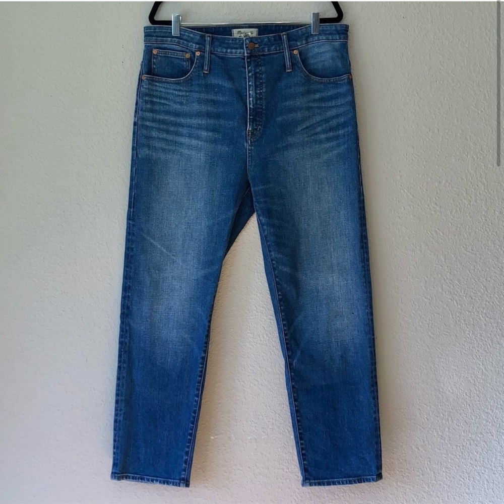 Madewell Classic Straight Jean Fair Trade Certified Factory Denim